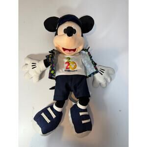 Walt Disney World 2020 Mickey Mouse Tourist 16" Plush Parks Stuffed Animal